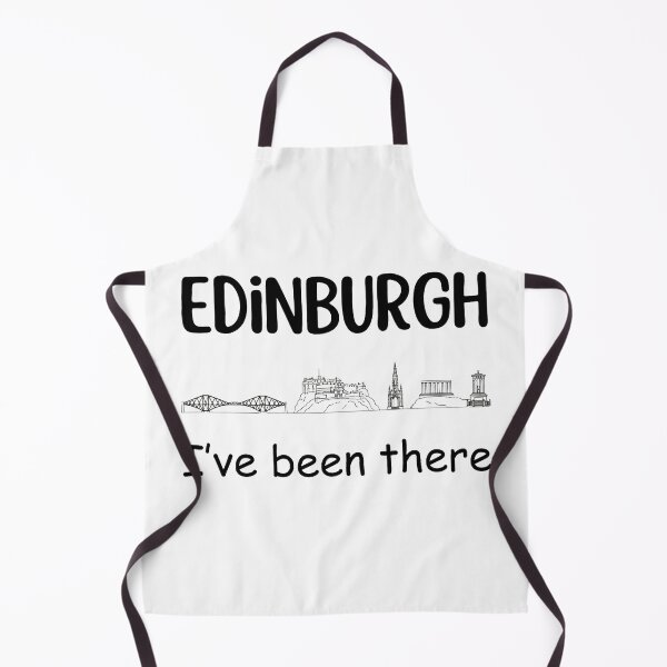 Item preview, Edinburgh Skyline Art - I’ve Been There Minimalist Scotland Souvenir designed and sold by Loom on the Loch.