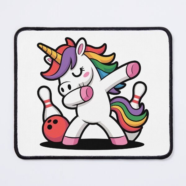 Item preview, Dabbing Unicorn Bowling designed and sold by jkrphoto.