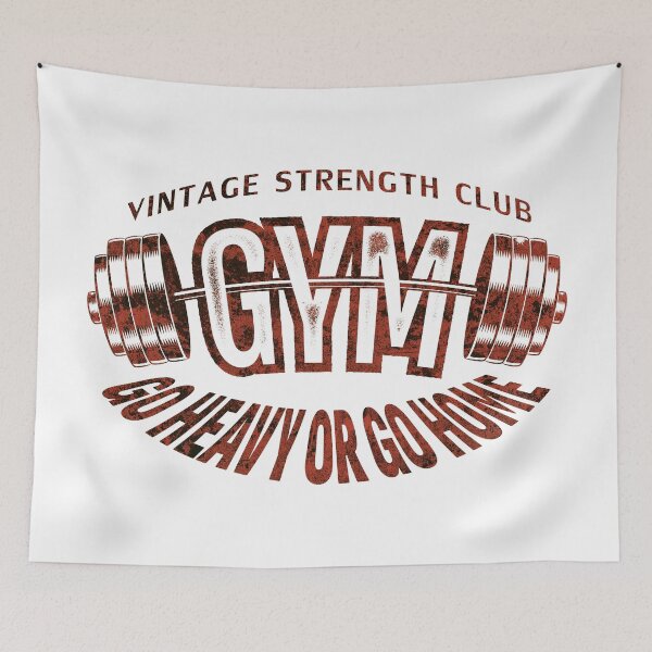 Item preview, Old School Gym: Strength Training Like It’s Vintage 80s Bodybuilding designed and sold by SIR13.