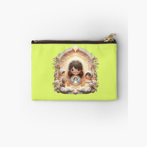 Item preview, Jesus, Savior of His People – Cute 3D Nativity Grace Label  designed and sold by PaintMeWorld.