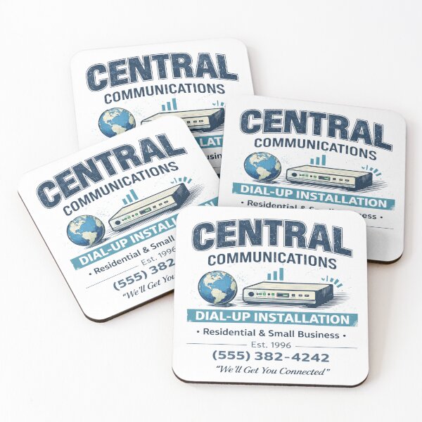 Item preview, Dial-Up - Funny 90's Nostalgic Y2K Internet Business Services designed and sold by Envision Designs.
