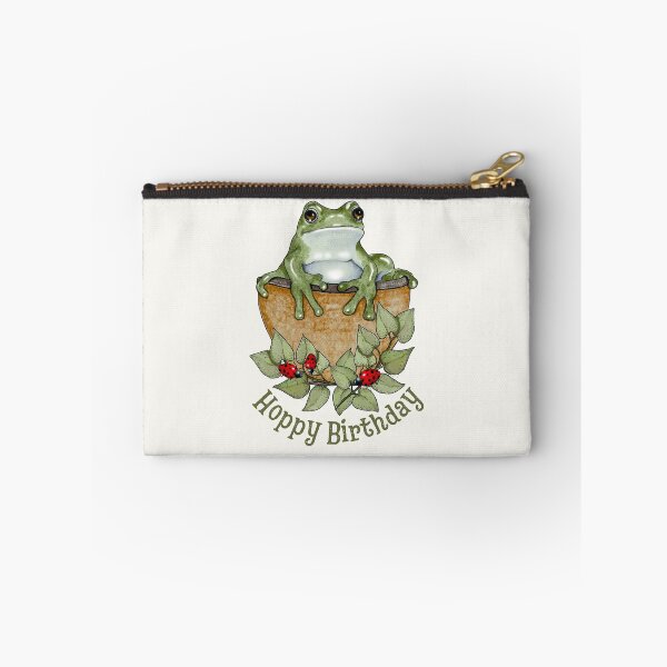 Item preview, Frog in Basket, Hoppy Birthday, Ladybugs, Garden designed and sold by JoyfulWhimsy.