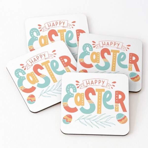 Item preview, Happy Easter Hand Lettering 3 designed and sold by mcraft studio.