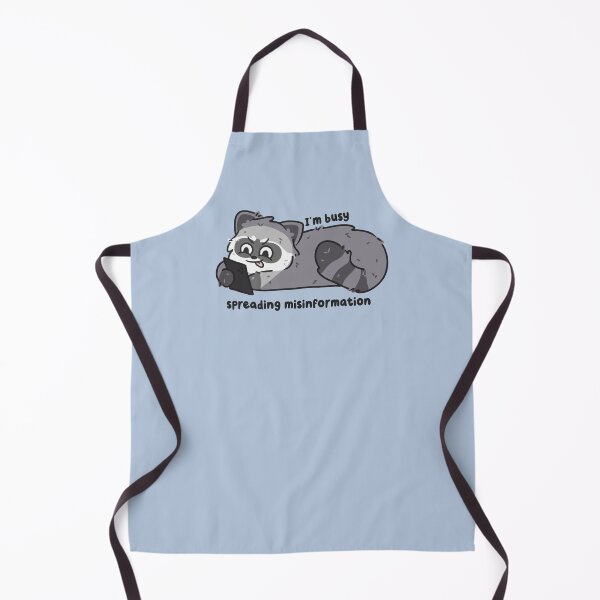 Item preview, im busy spreading misinformation unhinged raccoon designed and sold by kaybowzie.