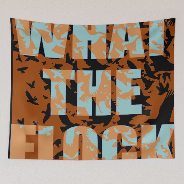 Item preview, What the Flock – Funny Birdwatching Pun Birder designed and sold by NoGoodDeeds.