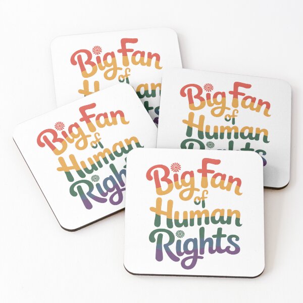 Item preview, Big Fan of Human Rights designed and sold by SiskinArt.