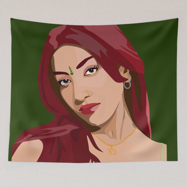 Item preview, Lara of Katseye in a stunning vector digital portrait. designed and sold by Aome22.