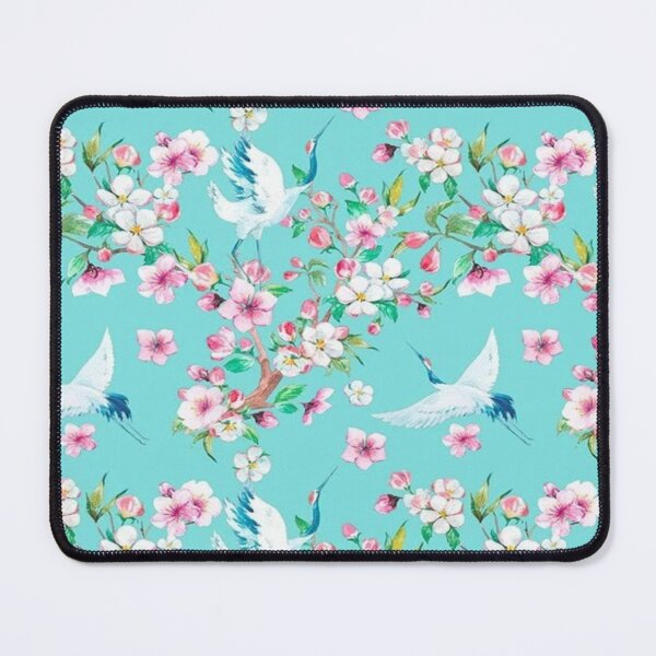 Item preview, Cranes and Cherry Blossoms designed and sold by Kristina  Sale.
