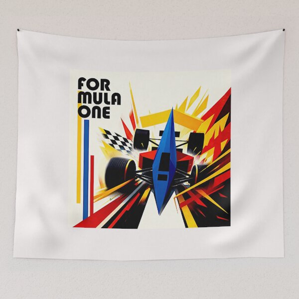 Item preview, Dynamic Formula One Racing Poster Art designed and sold by Helios Be. Lavsh.