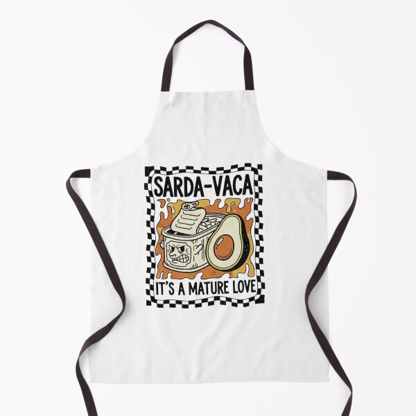 Item preview, Sarda-Vaca Mature Love - Vintage Tinned Fish and Avocado Retro Cartoon designed and sold by MAGICVISION-LAB.