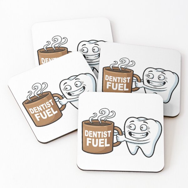 Item preview, ​Dentist Fuel - Funny Caffeinated Tooth & Coffee Lover Gift designed and sold by DrToothStudio.