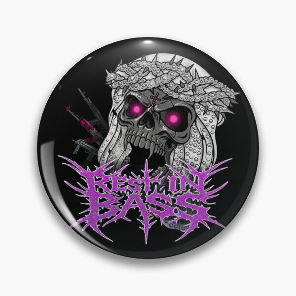 Item preview, Rest In Bass RIB Encore Che Skull Design Graphic designed and sold by lukkshop.