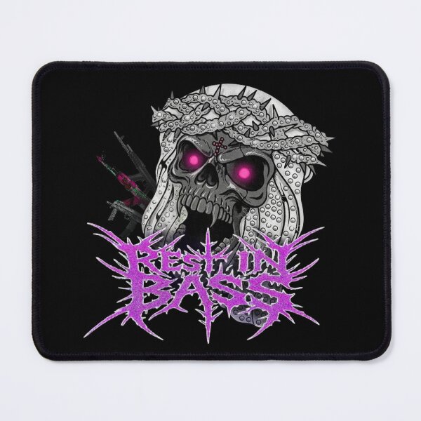 Item preview, Rest In Bass RIB Encore Che Skull Design Graphic designed and sold by lukkshop.