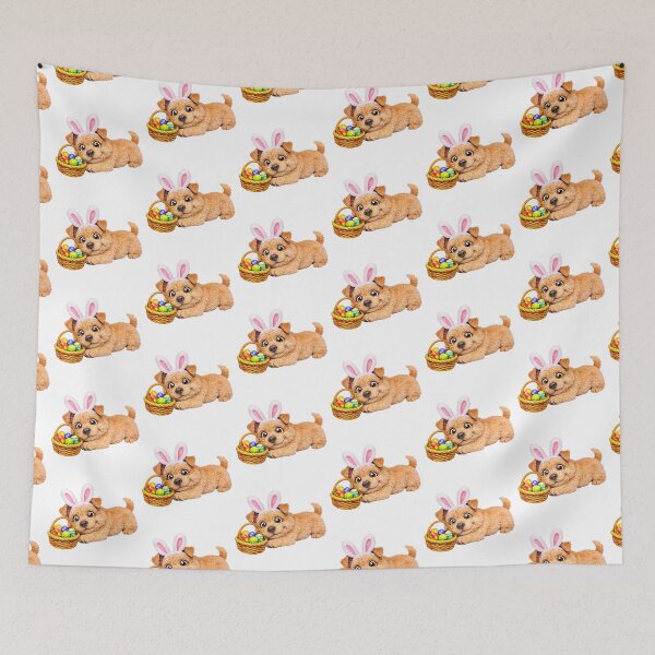 Item preview, Easter Norwich Terrier designed and sold by Sillytoe.
