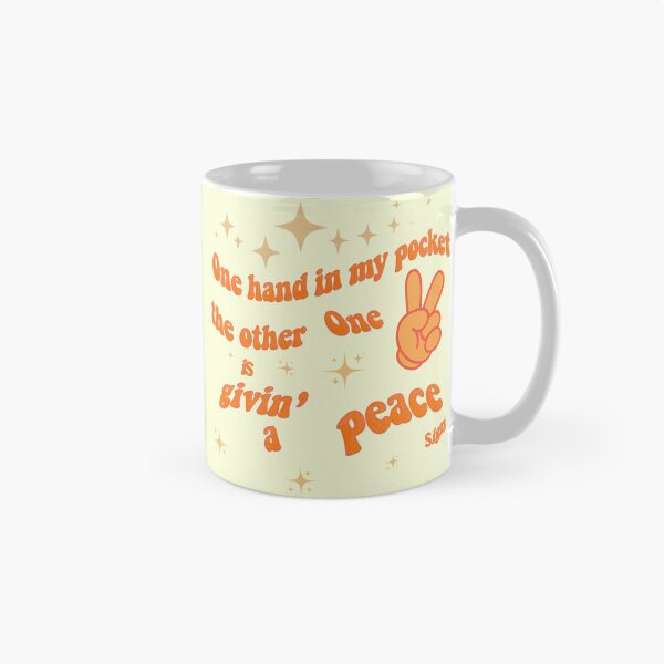 Item preview, One Hand In My Pocket, The Other One Is Givin’ a Peace Sign designed and sold by Stefrait-7.