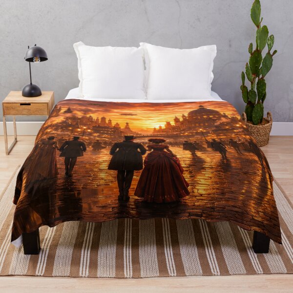 Item preview, Victorian Steampunk City at Sunset designed and sold by CorpusErectus.