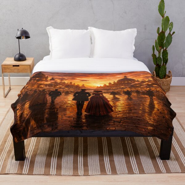 Item preview, Victorian Steampunk City at Sunset designed and sold by CorpusErectus.