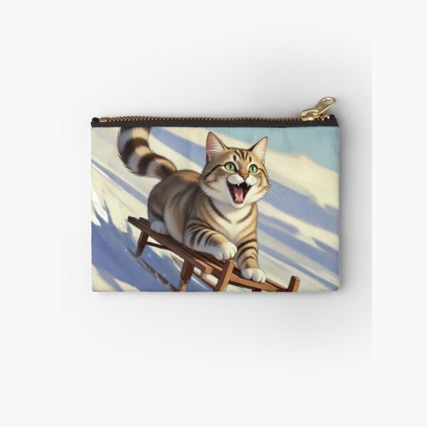 Item preview, Lindo gato en un trineo designed and sold by UrbanView.
