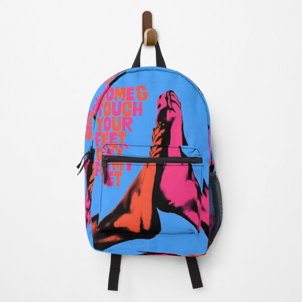 Item preview, Come Touch Your Feet on My Feet – Bold Pop Art Typography Poster | Modern Colorful Wall Art designed and sold by ATLAS TEES.