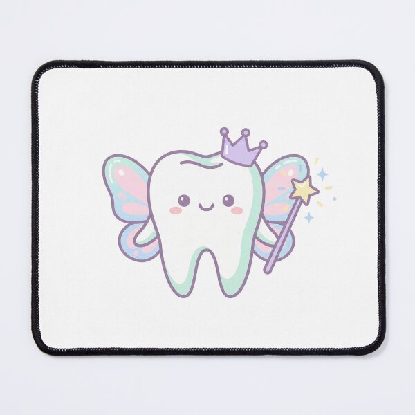 Item preview, Cute Tooth Fairy Molar - Magical Pediatric Dentist Gift designed and sold by DrToothStudio.