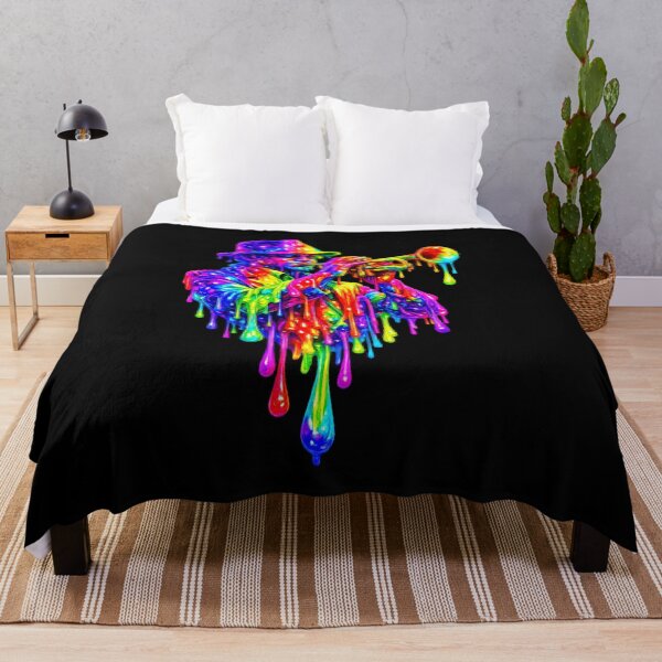 Item preview, Psychedelic Dripping Trumpet Player—Surreal Jazz Musician designed and sold by SHHCreations.