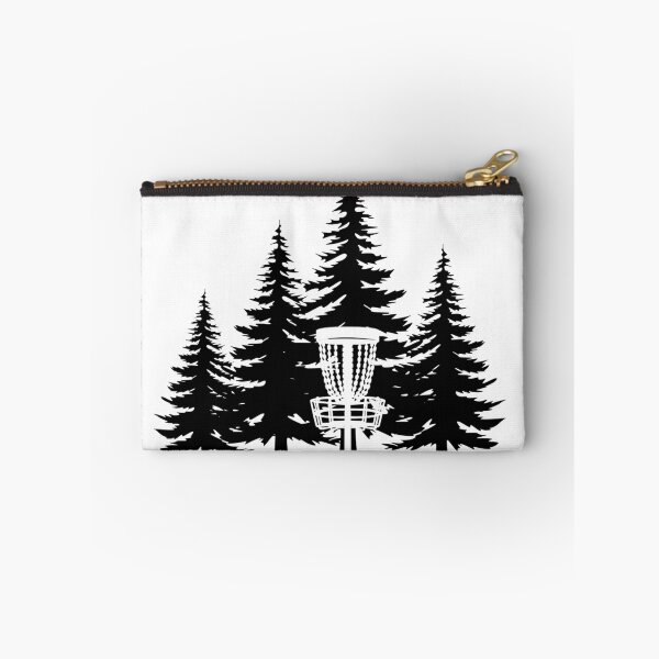 Artikelvorschau, Discgolfkorb und Bäume entworfen und verkauft von HeathWayPrints.