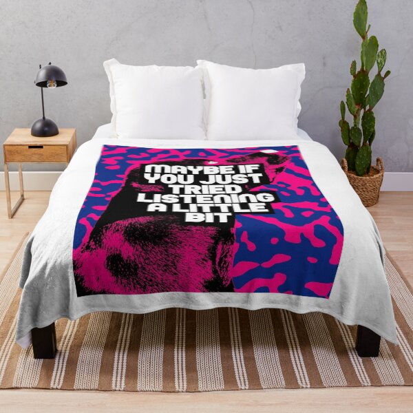 Item preview, Funny Dog Quote Pop Art – “Maybe If You Just Tried Listening a Little Bit” Sarcastic Humor Poster designed and sold by ATLAS TEES.