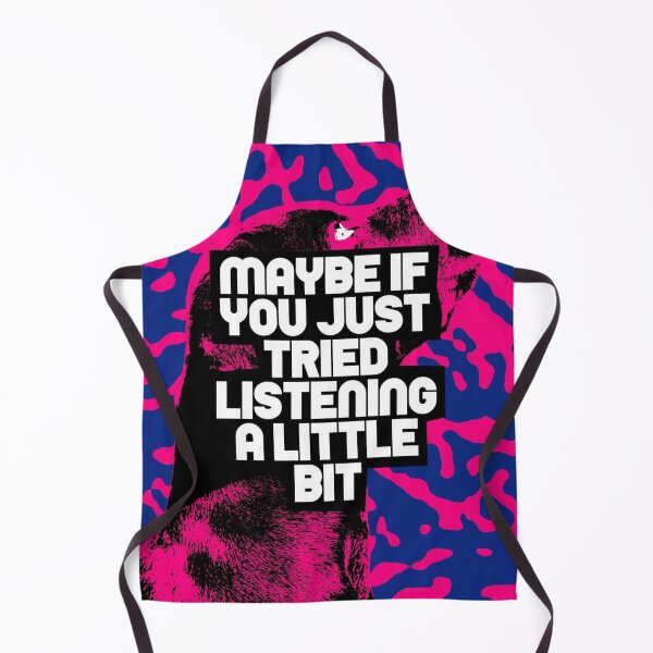 Item preview, Funny Dog Quote Pop Art – “Maybe If You Just Tried Listening a Little Bit” Sarcastic Humor Poster designed and sold by ATLAS TEES.
