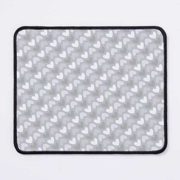 Item preview, Minimalist Slate and Silver Heart Mosaic designed and sold by MrWisdom.