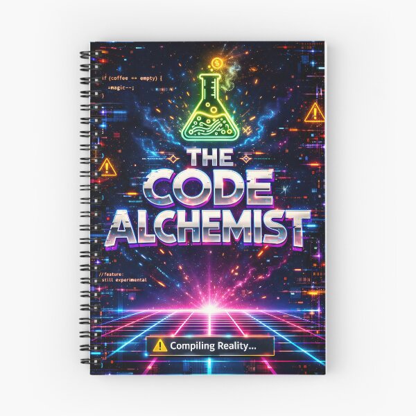 Item preview, The Code Alchemist Wall Art, Programmer Digital Art, Coding Poster  designed and sold by zvalente.