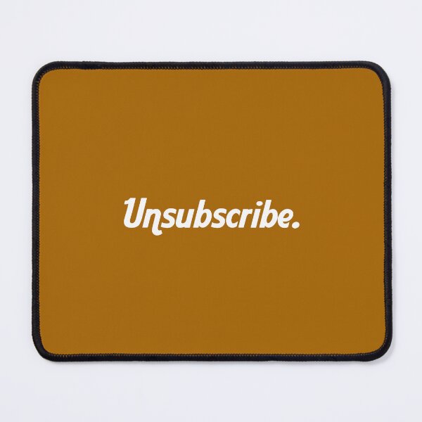 Item preview, UNSUBSCRIBE | WHITE designed and sold by thehappyintrovert .