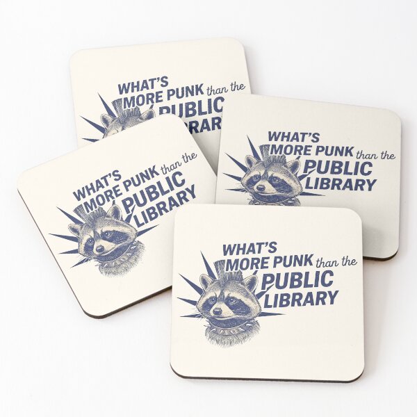 Item preview, What’s more punk than the public library designed and sold by artbycynthias.