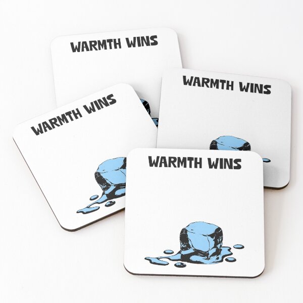 Item preview, Minimalist Melting Ice Cube Art – “Warmth Wins” designed and sold by ATLAS TEES.