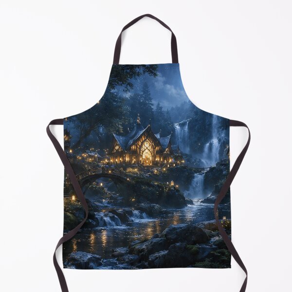 Item preview, Elfendorf at night designed and sold by CorpusErectus.