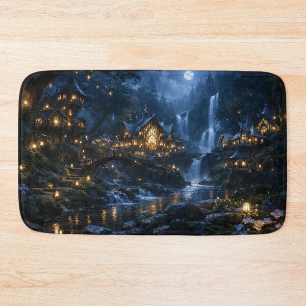 Item preview, Elfendorf at night designed and sold by CorpusErectus.