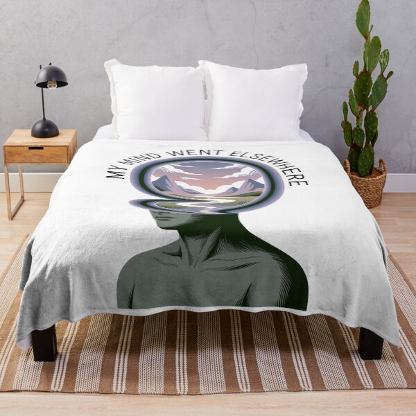 Item preview, My Mind Went Elsewhere Classic T-shirt designed and sold by PaulaArtworks.