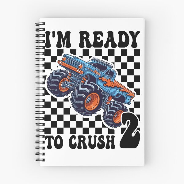 Item preview, 2nd Birthday Monster Truck 2 Year Old Boys 2nd Party designed and sold by Night Forest.