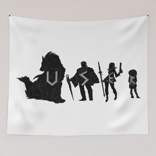 Item preview, USER Group Silhouette designed and sold by Creative Barrel.