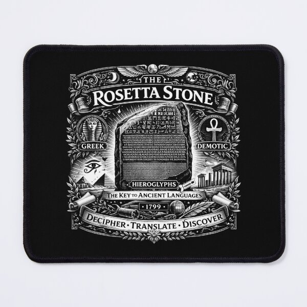 Item preview, Rosetta Stone Ancient Egypt - Historical Discovery designed and sold by Myra365Art.