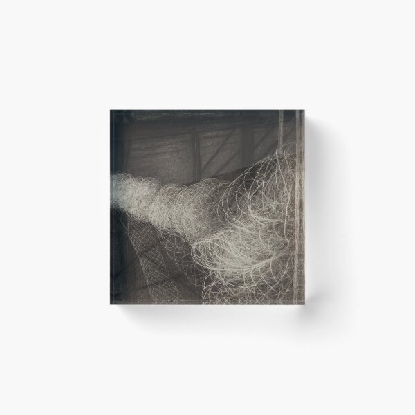 Item preview,  Swirling Filament Installation – Industrial Elegance in Motion designed and sold by LuxuryApparels.