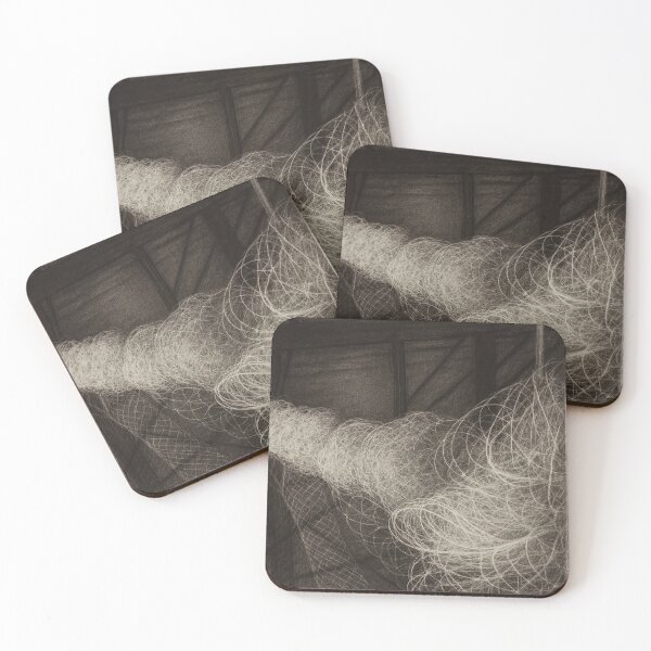 Item preview,  Swirling Filament Installation – Industrial Elegance in Motion designed and sold by LuxuryApparels.