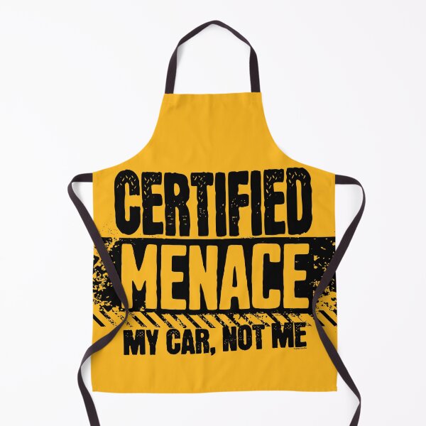 Item preview, Certified Menace – My Car, Not Me designed and sold by Automotive Art by Greg.