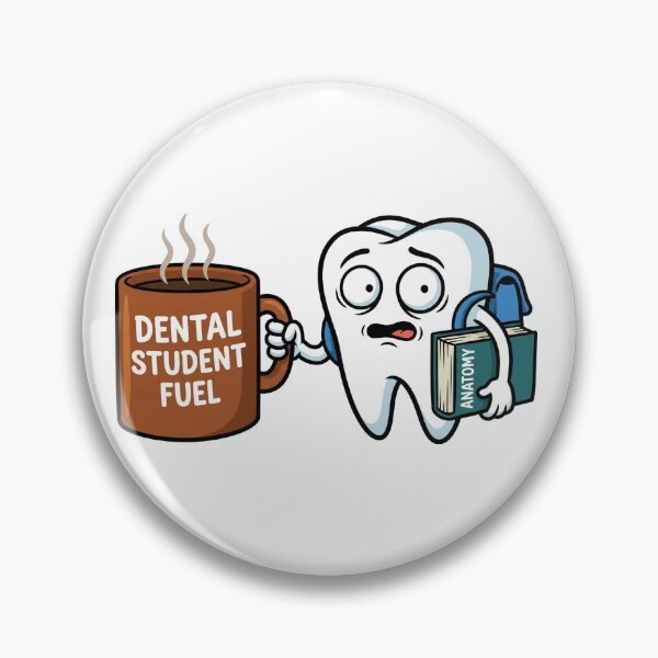 Item preview, Dental Student Fuel - Funny Coffee & Anatomy Study Molar designed and sold by DrToothStudio.