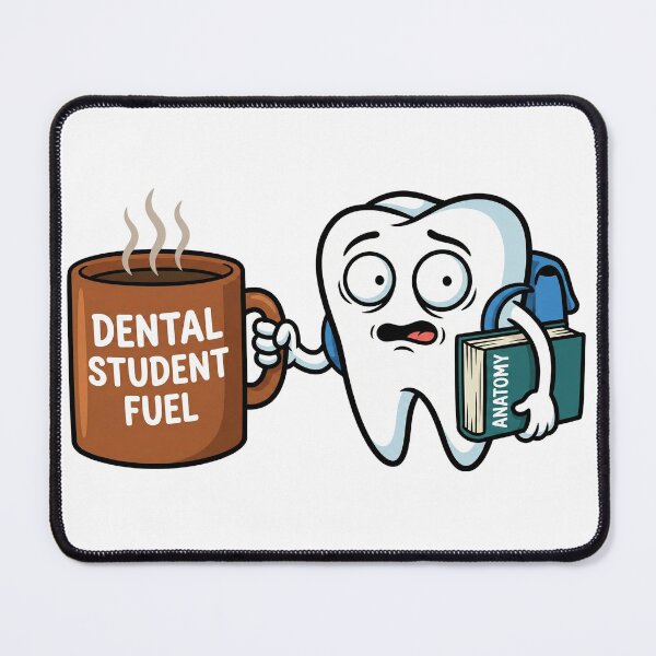 Item preview, Dental Student Fuel - Funny Coffee & Anatomy Study Molar designed and sold by DrToothStudio.