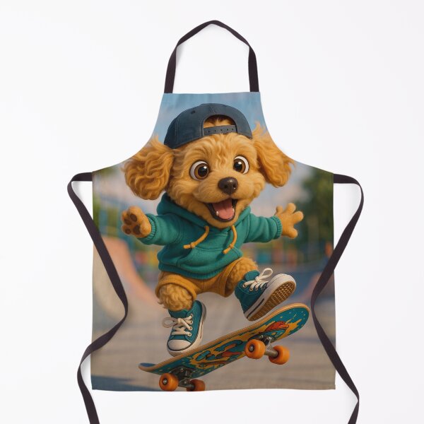 Artikelvorschau, Skater Petite Goldendoodle entworfen und verkauft von Sillytoe.