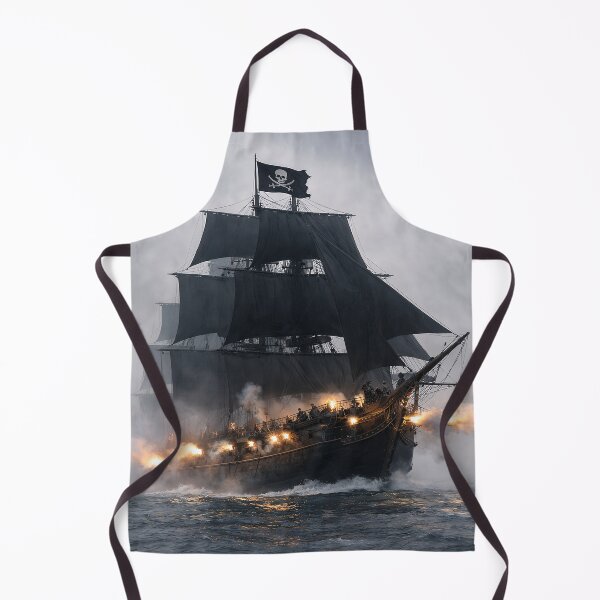 Item preview, Pirate ship hunting in the fog designed and sold by CorpusErectus.