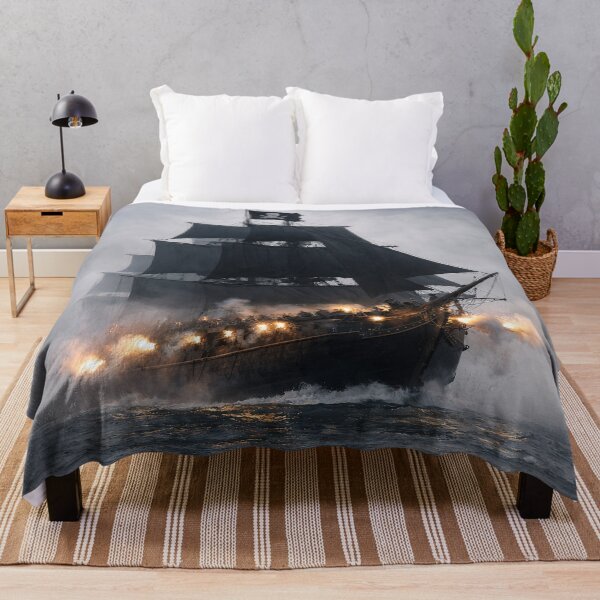 Item preview, Pirate ship hunting in the fog designed and sold by CorpusErectus.