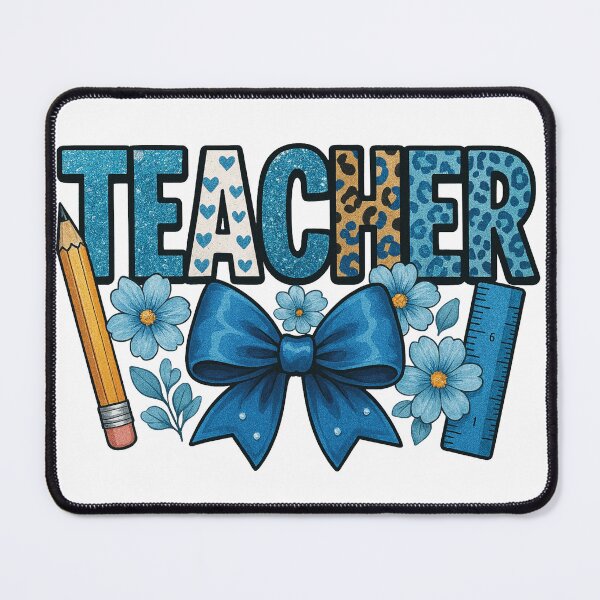 Item preview, Blue Leopard Teacher Aesthetic designed and sold by Mindful56.