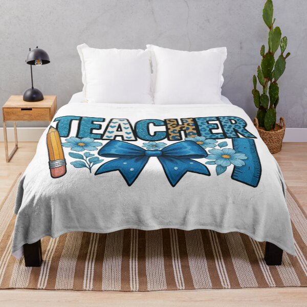 Item preview, Blue Leopard Teacher Aesthetic designed and sold by Mindful56.