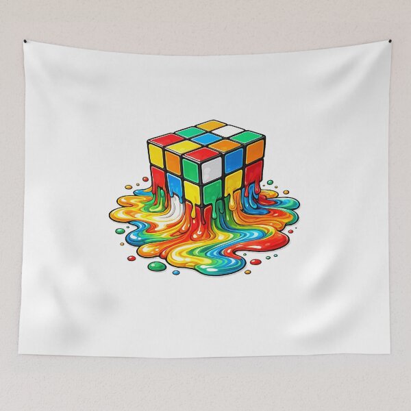 Item preview, Rubiks cube designed and sold by Art Dila Studio.